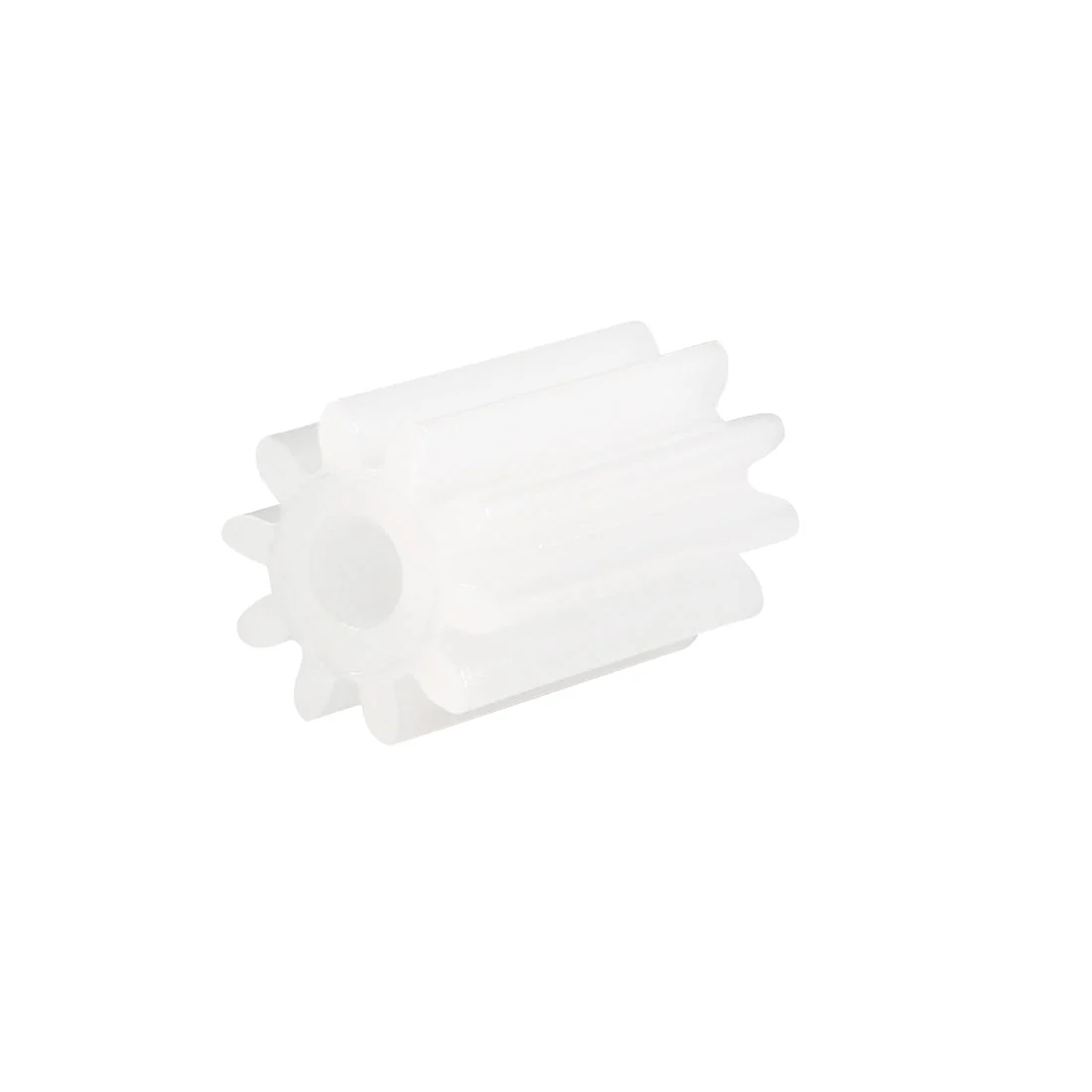 30 Pcs 102A Plastic Gear 6mm OD with 10Teeth for DIY Car Robot Motors