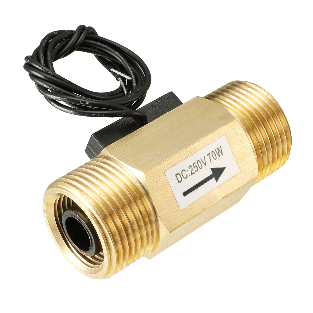G3/4 Hall Effect Liquid Water Flow Sensor Switch Flowmeter Meter 2.5-30L/min