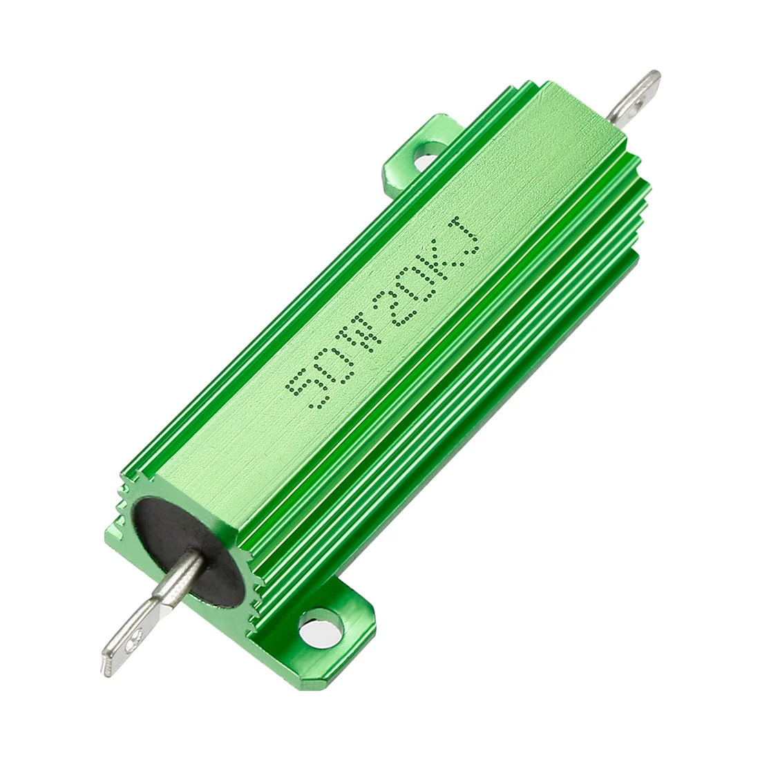 50W 20k Ohm 5% Aluminum Housing Resistor Screw Chassis Mounted Aluminum Case Wirewound Resistor Load Resistors Green 1 pcs