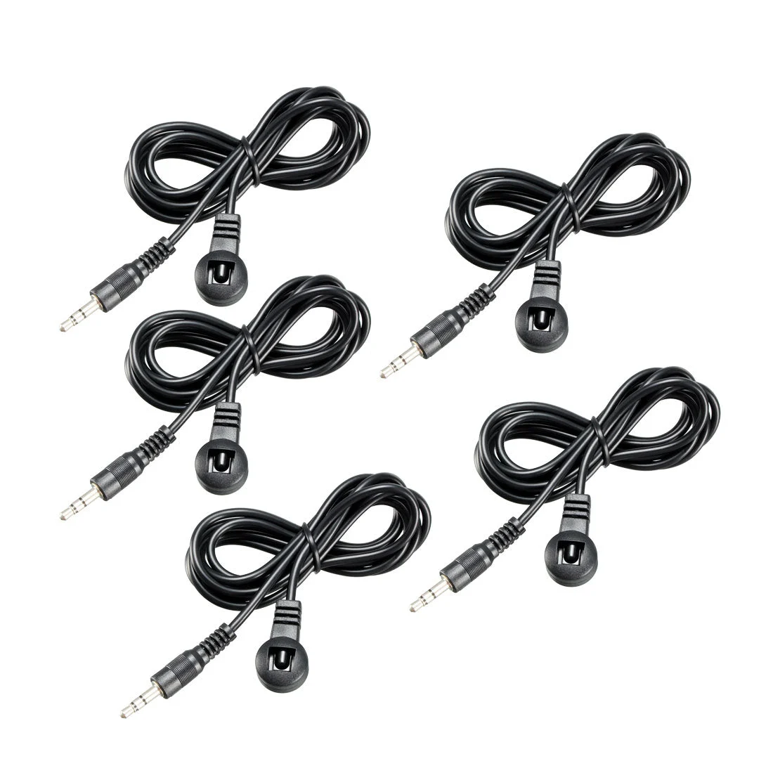 5pcs Single Head 3.5mm IR Infrared Receiver 1.5m Cable 8-12m Receiving Distance