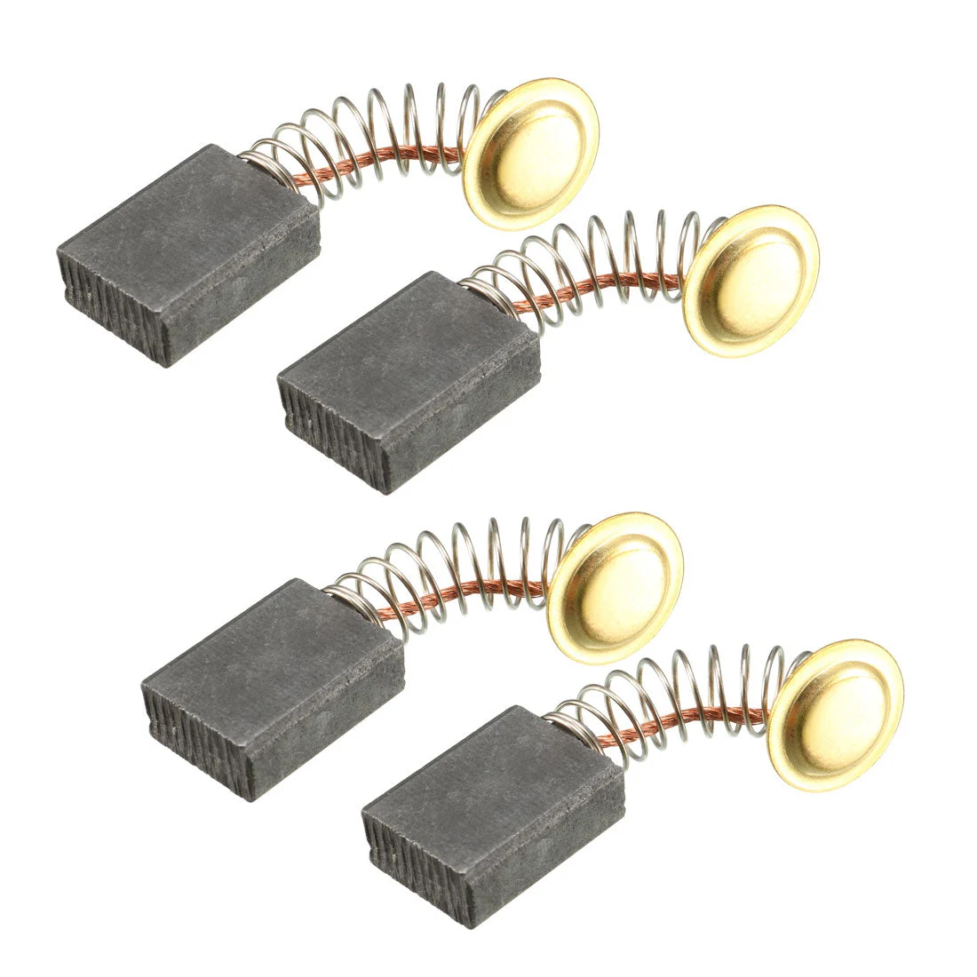 Carbon Brushes for Electric Motors 16mm x 12.5mm x 6.5mm Replacement Repair Part 4Pcs