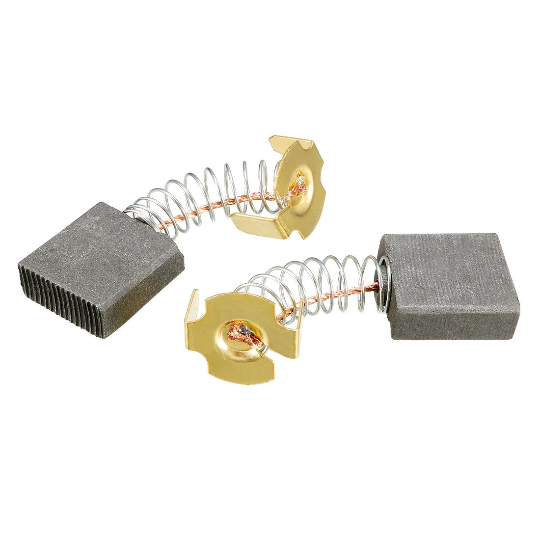 2pcs Carbon Brushes for Electric Motors 18mm x 17 x 7mm Replacement Part