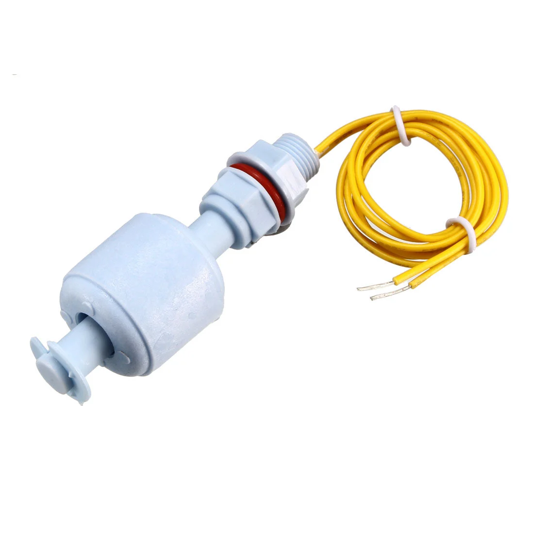 PP Float Switch M10 66mm Fish Tank Vertical Liquid Water Level Sensor Plastic Blue
