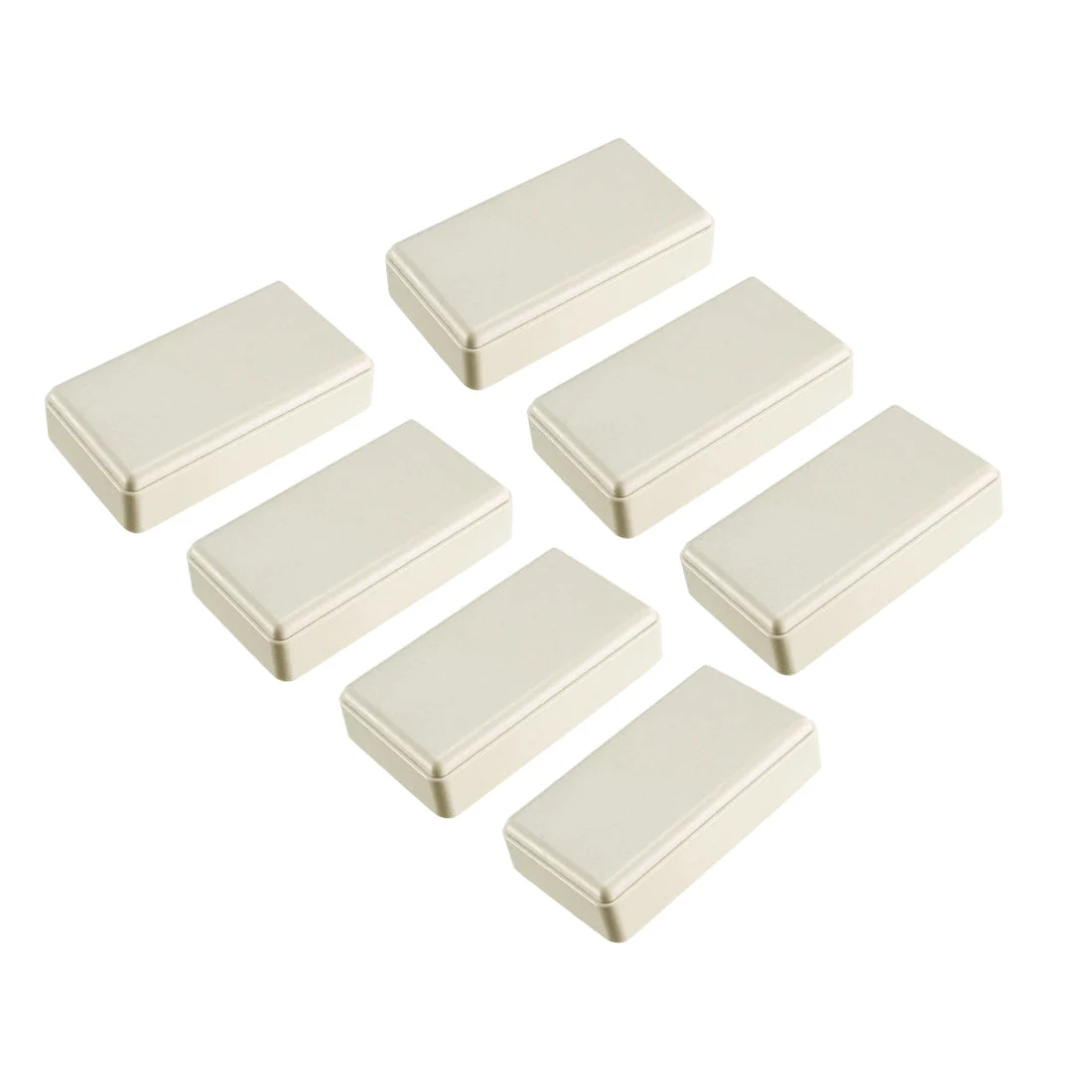 7pcs 49 x 28 x 14mm Electronic Plastic DIY Junction Box Enclosure Case Beige