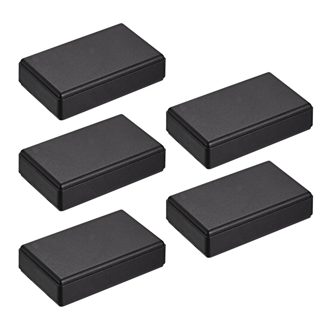 5Pcs 58 x 35 x 15mm Electronic Plastic DIY Junction Box Enclosure Case Black