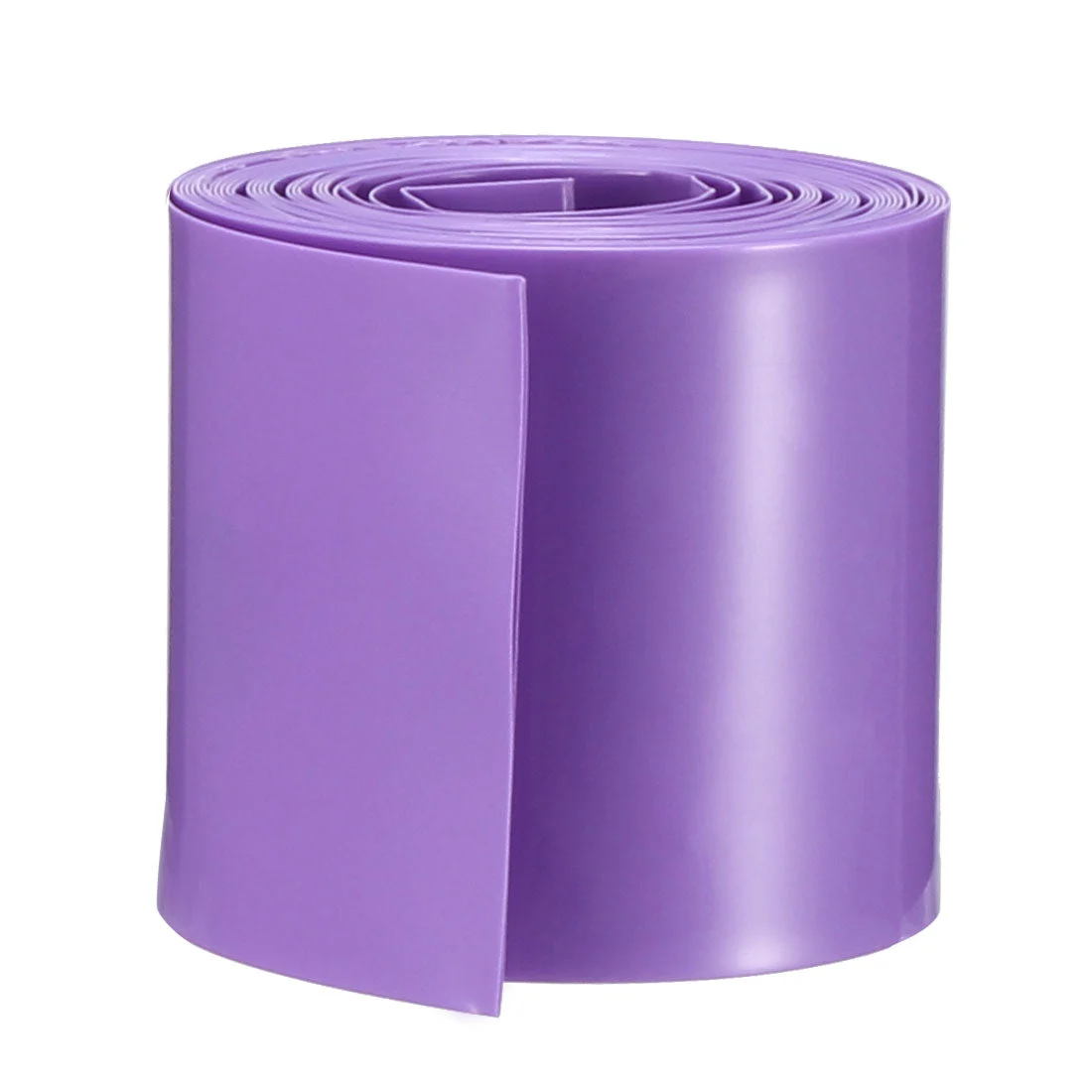 PVC Heat Shrink Tubing 29.5mm Flat Width for 1 x 18650 Shrink Film Purple