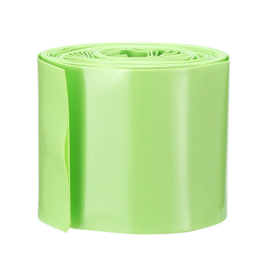 PVC Heat Shrink Tubing 29.5mm Flat Width for 18650 2M Green