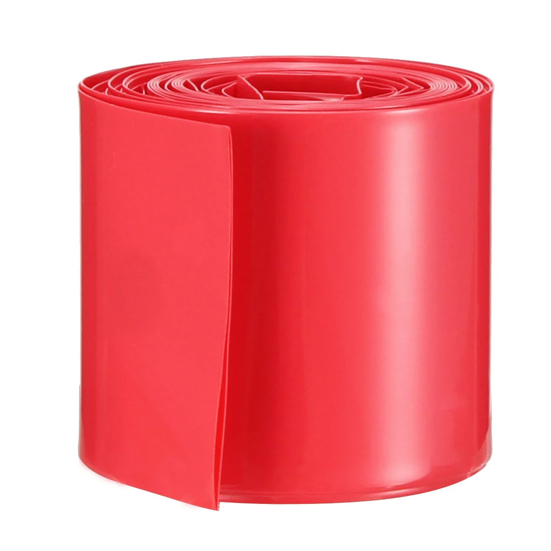 PVC Heat Shrink Tubing 29.5mm Flat Width for 18650 2M Red
