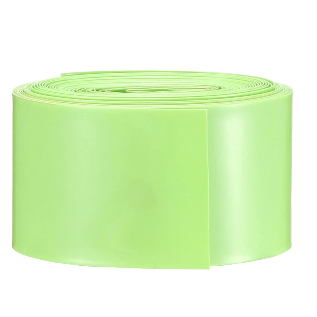 PVC Heat Shrink Tubing 29.5mm Flat Width for 18650 5 Meter Green