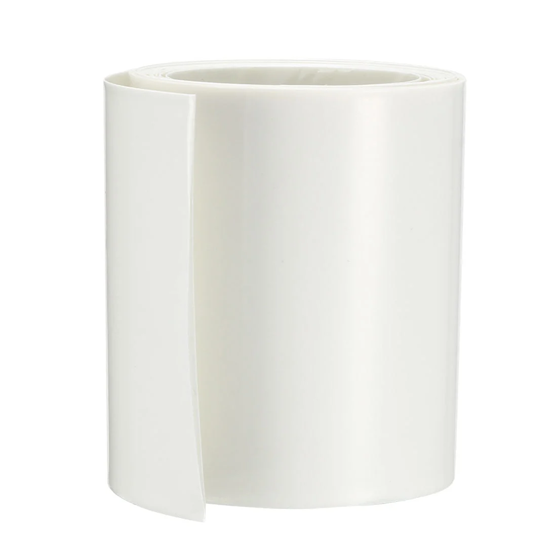 PVC Heat Shrink Tubing Tube 65mm Flat Width for AA Shrink Film 2M White