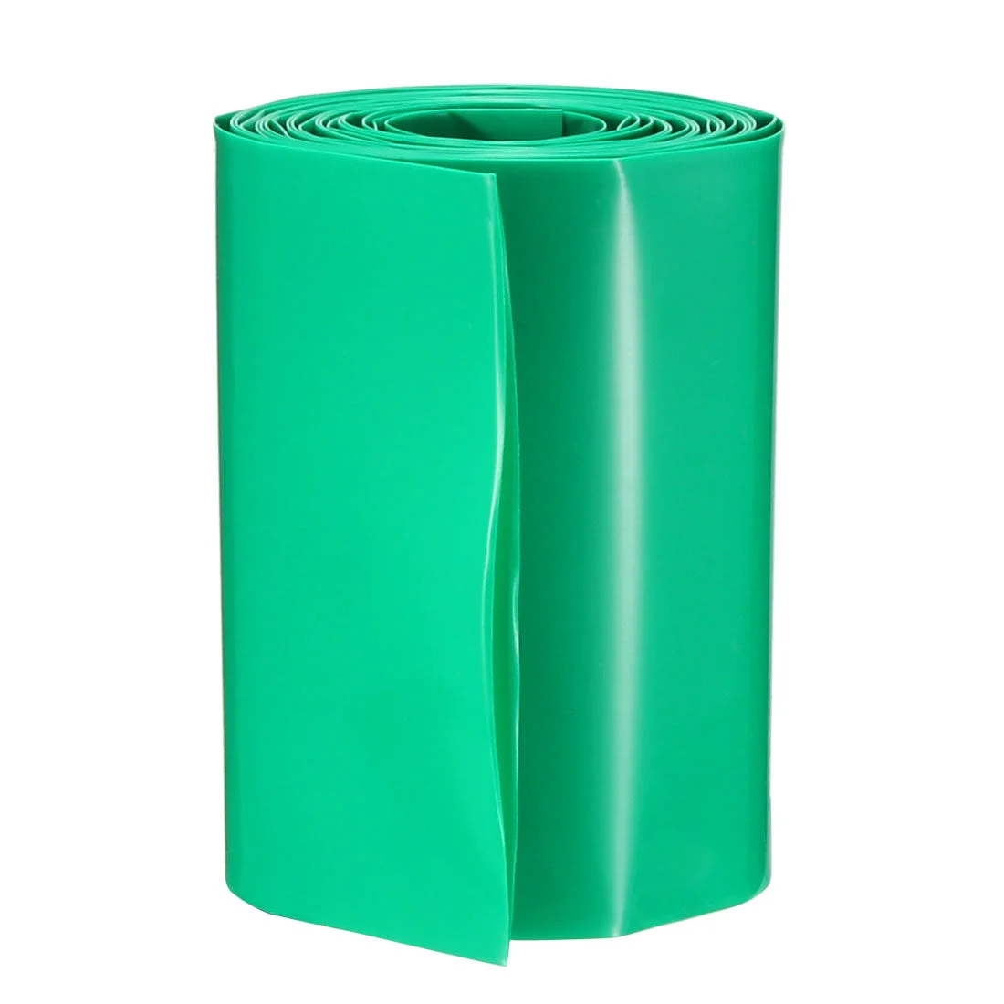 PVC Heat Shrink Tubing 65mm Flat Width for AA Shrink Film 2M Green