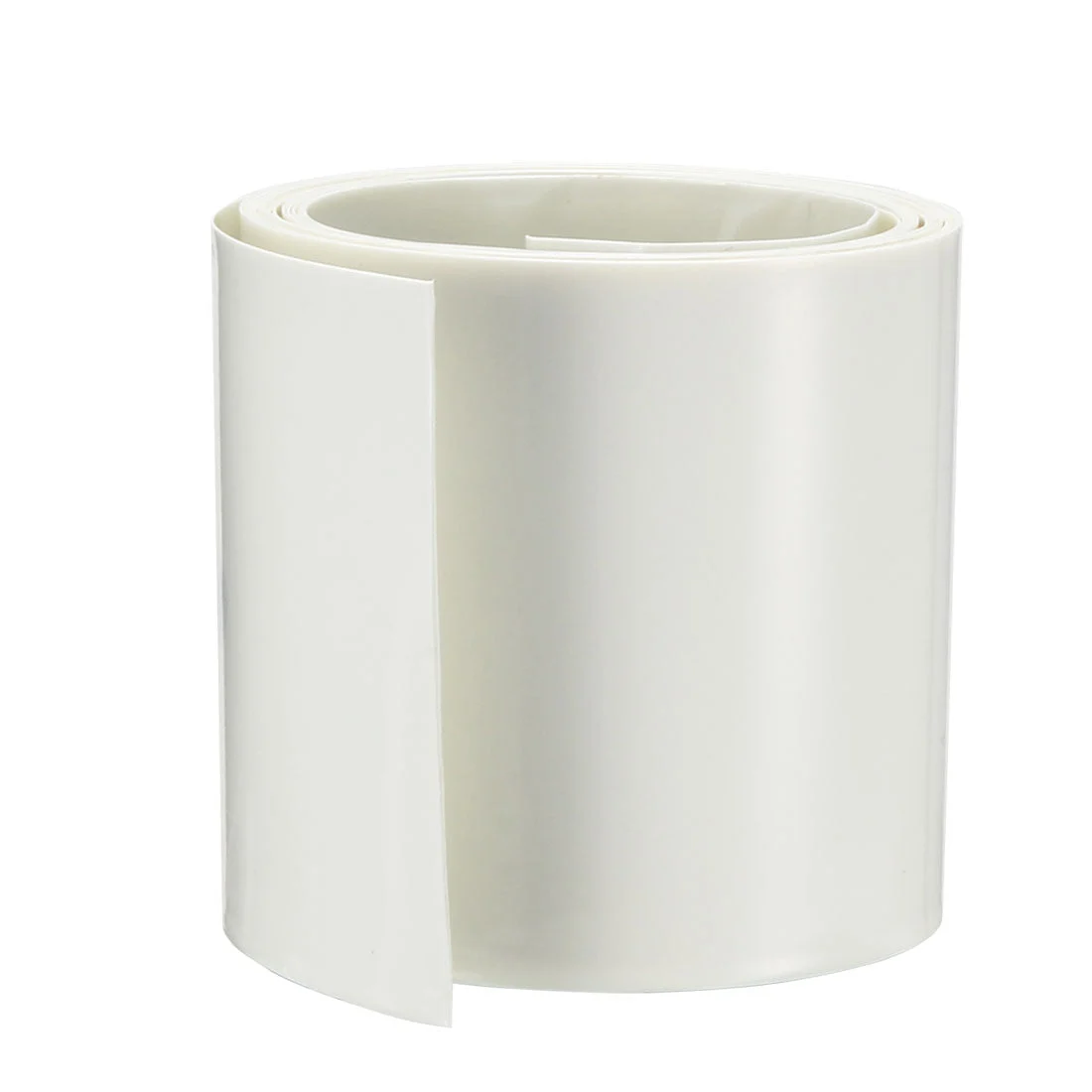 PVC Heat Shrink Tubing 56mm Flat Width for AAA Power White
