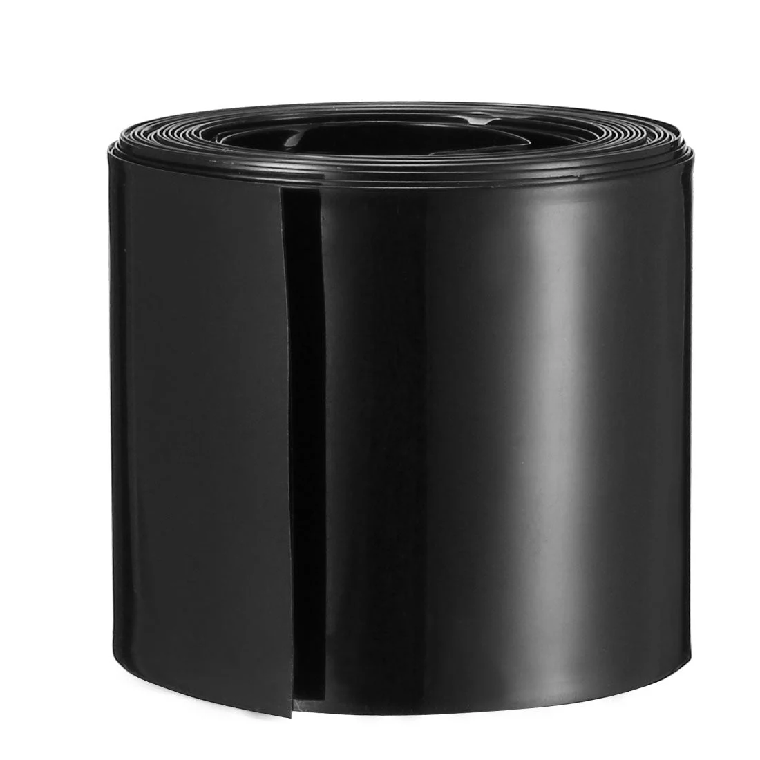 PVC Heat Shrink Tubing 56mm Flat Width for AAA Shrink Film 5M Black