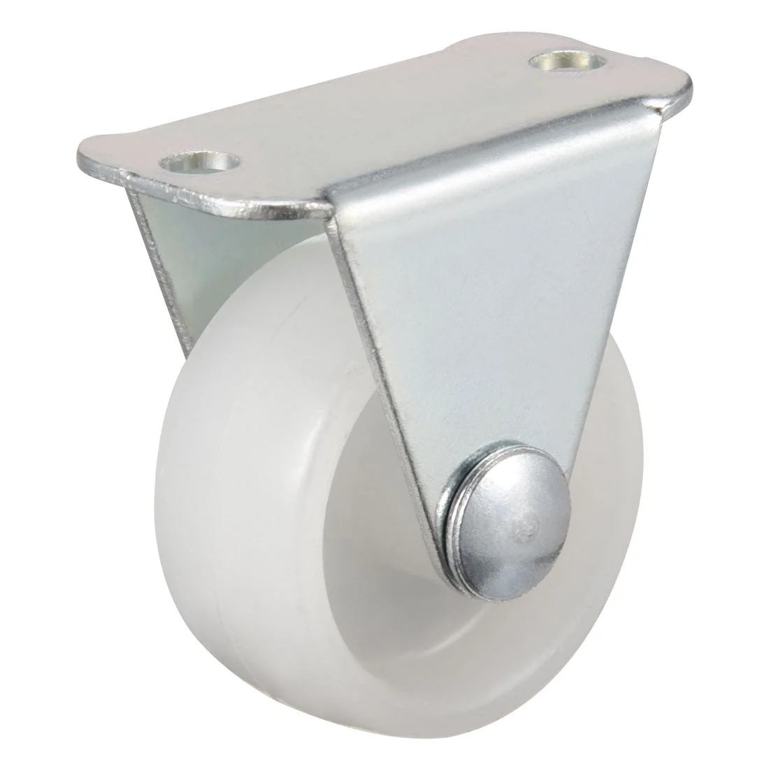 1.2 Inch Fixed Caster Wheels PP Top Plate Mounted Caster Wheel 11lb Capacity 4 Pcs