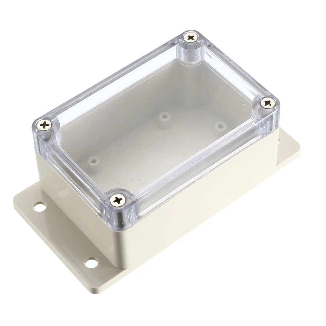 132*68.5*50mm Electronic Waterproof IP65 Sealed ABS Plastic DIY Junction Box Enclosure Case Clear
