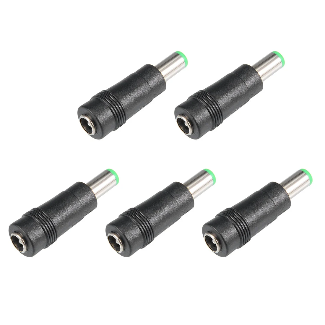 5Pc Copper DC Power Converter 5.5mmx2.1mm Female to 6.3mmx3.0mm Male Adapter