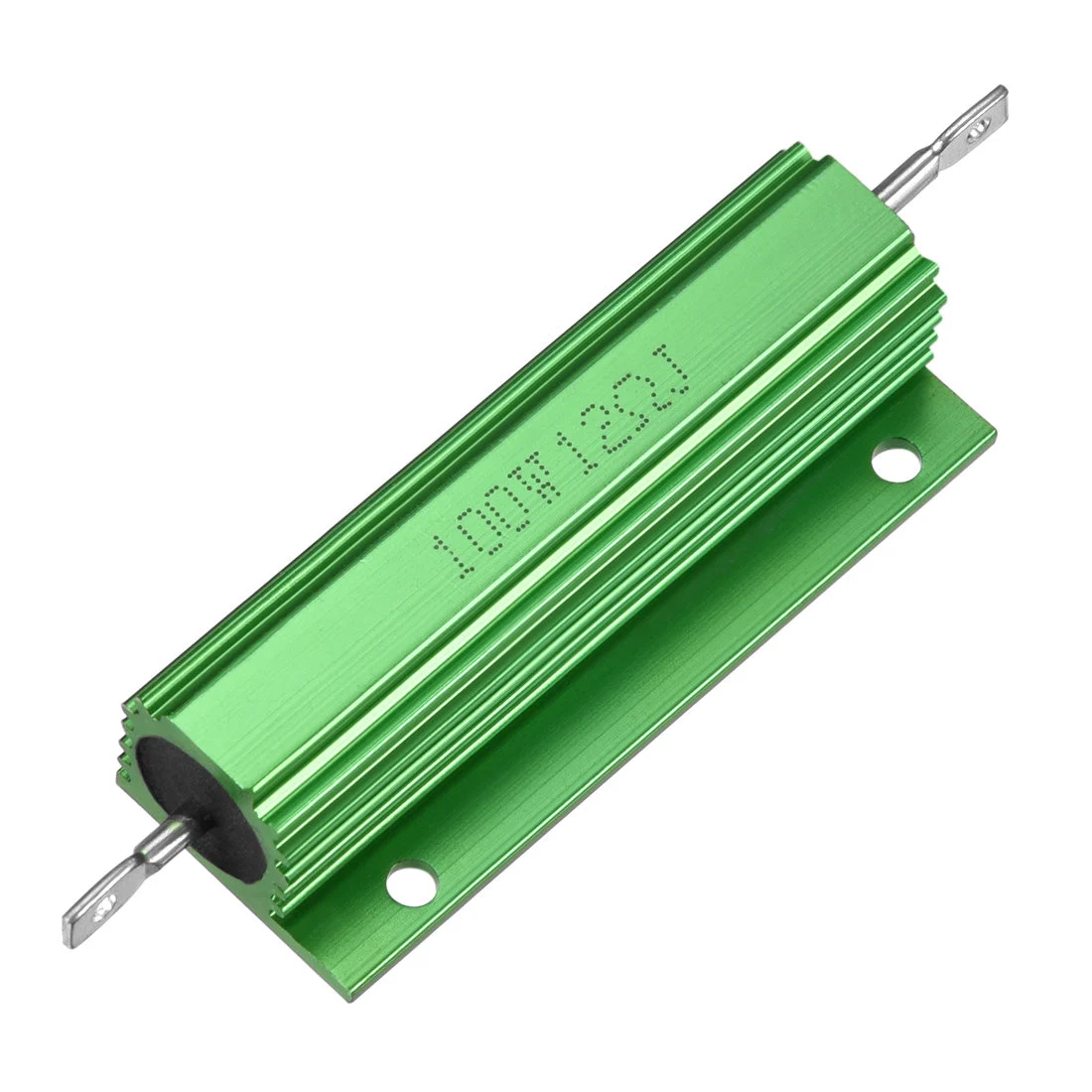 Aluminum Case Resistor 100W 12 Ohm Wirewound Green for LED Replacement Converter 100W 12RJ