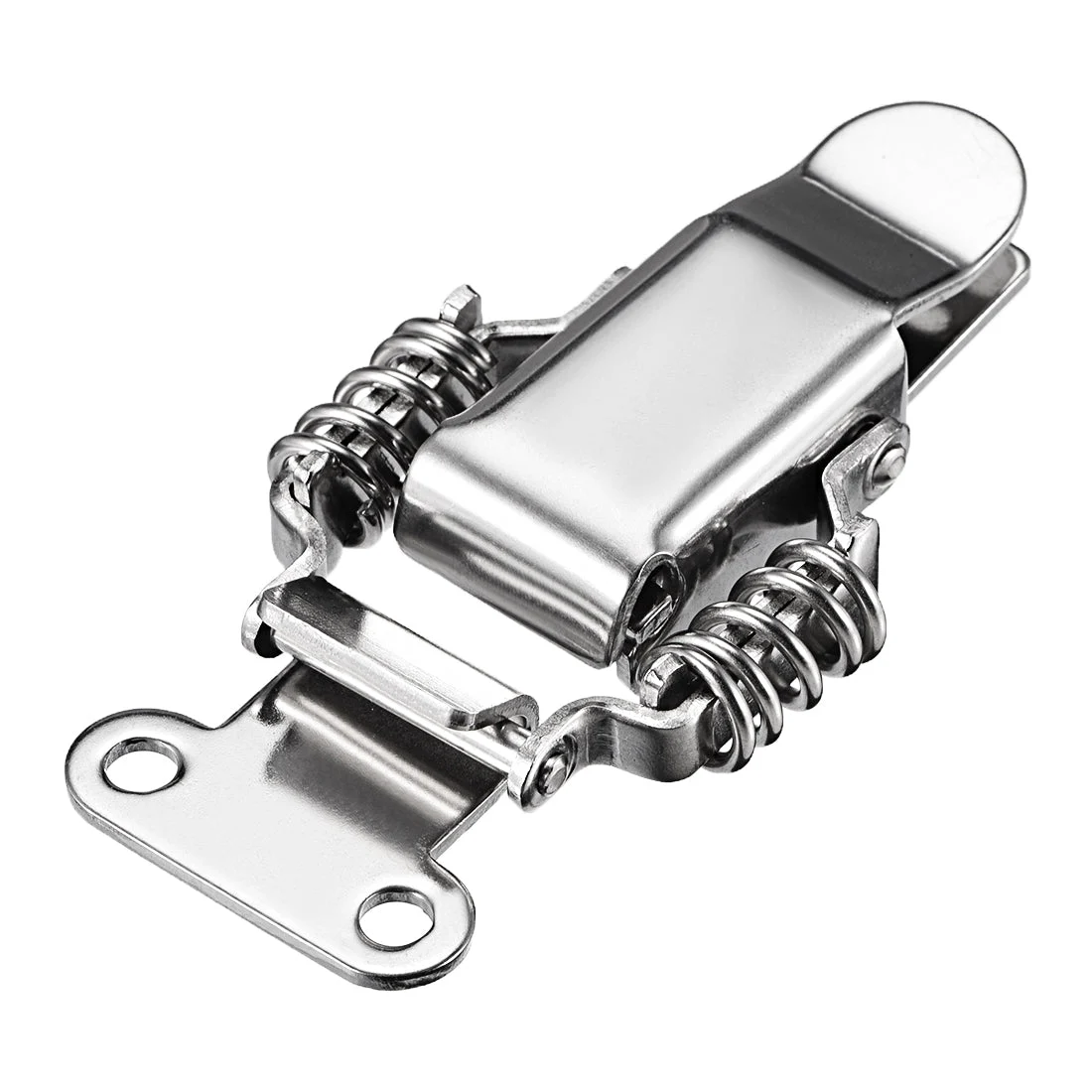 304 Stainless Steel Spring Loaded Toggle Latch Catch Clamp 95mm