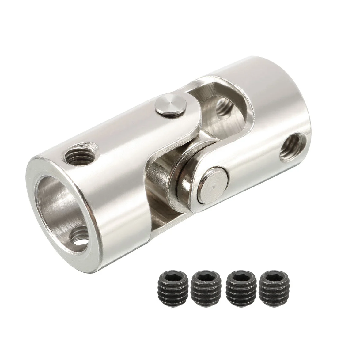 10mm to 10mm Inner Dia Rotatable Universal Steering Shaft U Joint Coupler L35XD16
