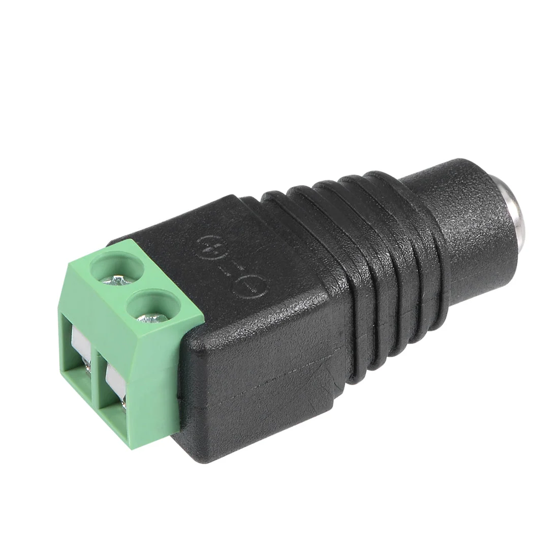 DC Female Connector 5.5x2.1mm Power Jack Adapter 20Pcs for Led Strip CCTV Security Camera Cable Wire Ends