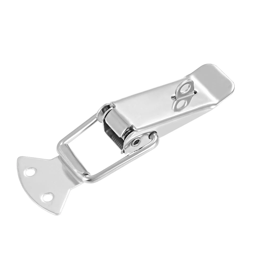 304 Stainless Steel Spring Loaded Toggle Latch Catch Clamp 110mm Overall Length