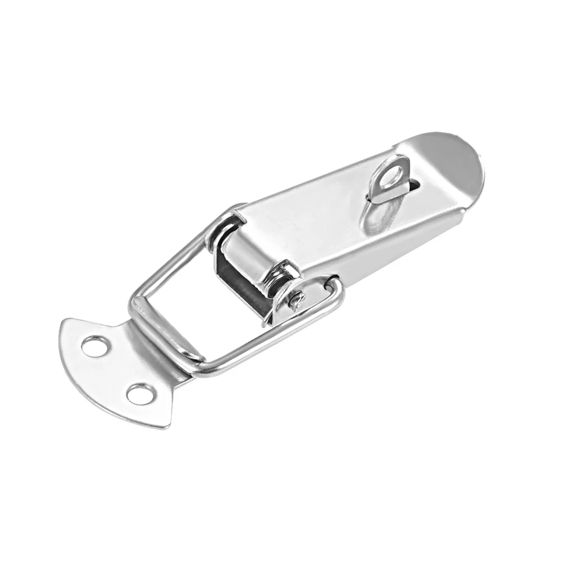 304 Stainless Steel Spring Loaded Toggle Case Box Chest Trunk Latch Catches Hasps Clamp, 90mm Overall Length