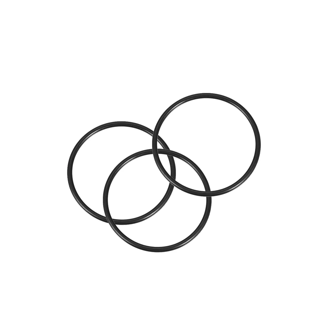 O-Rings Nitrile Rubber 45.69mmx50.93mmx2.62mm Seal Ring Sealing Gasket 3pc