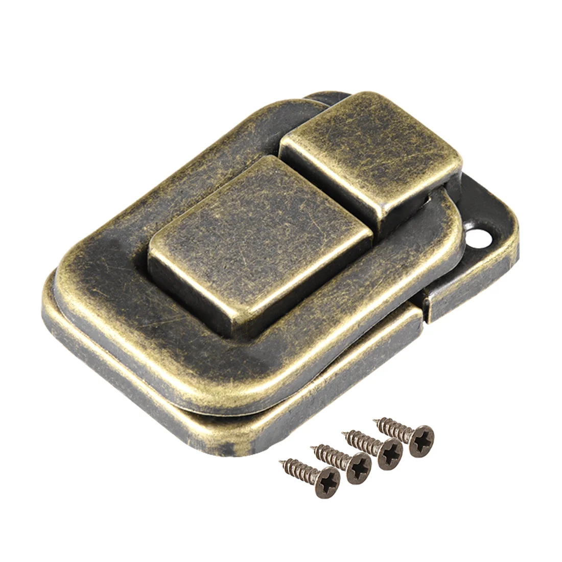 Toggle Latch 48mm Bronze Decorative Hasp Jewelry Wooden Box Catch 4Pcs