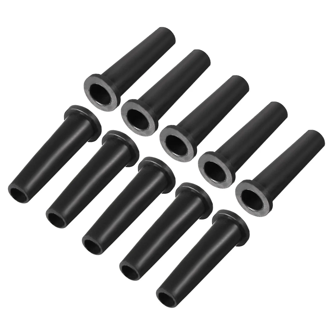 10pcs 6.5-4.5mm PVC Strain Relief Cord Boot Protector Cable Sleeve Hose 33mm for Aviation Power Tool