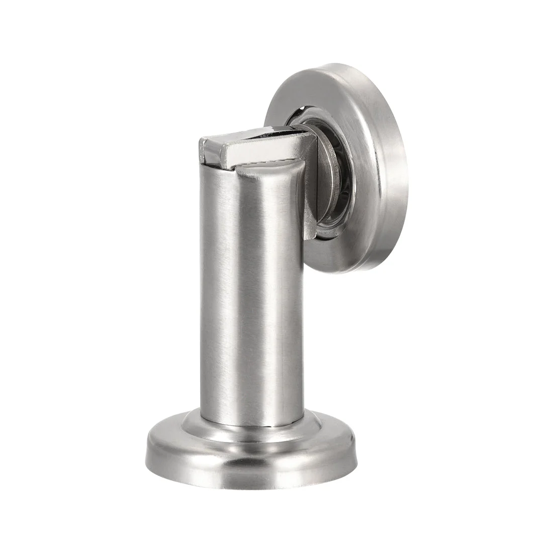 Stainless Steel Door Magnetic Catch Holder Stopper Doorstop Brushed Conceal Screw Floor Mount