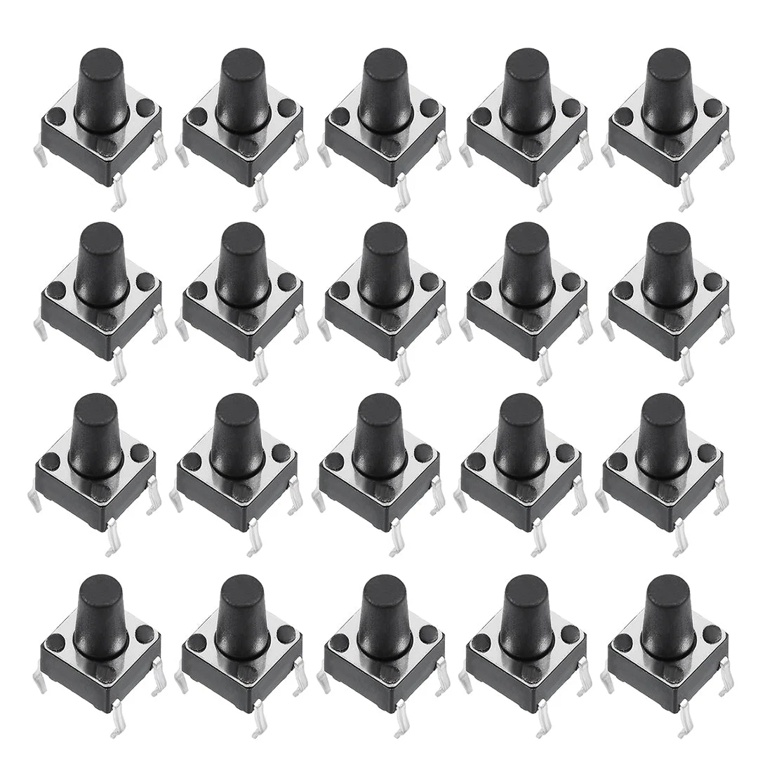 6x6x9mm Panel Mini/Micro/Small PCB Momentary Tactile Tact Push Button Switch DIP 20PCS