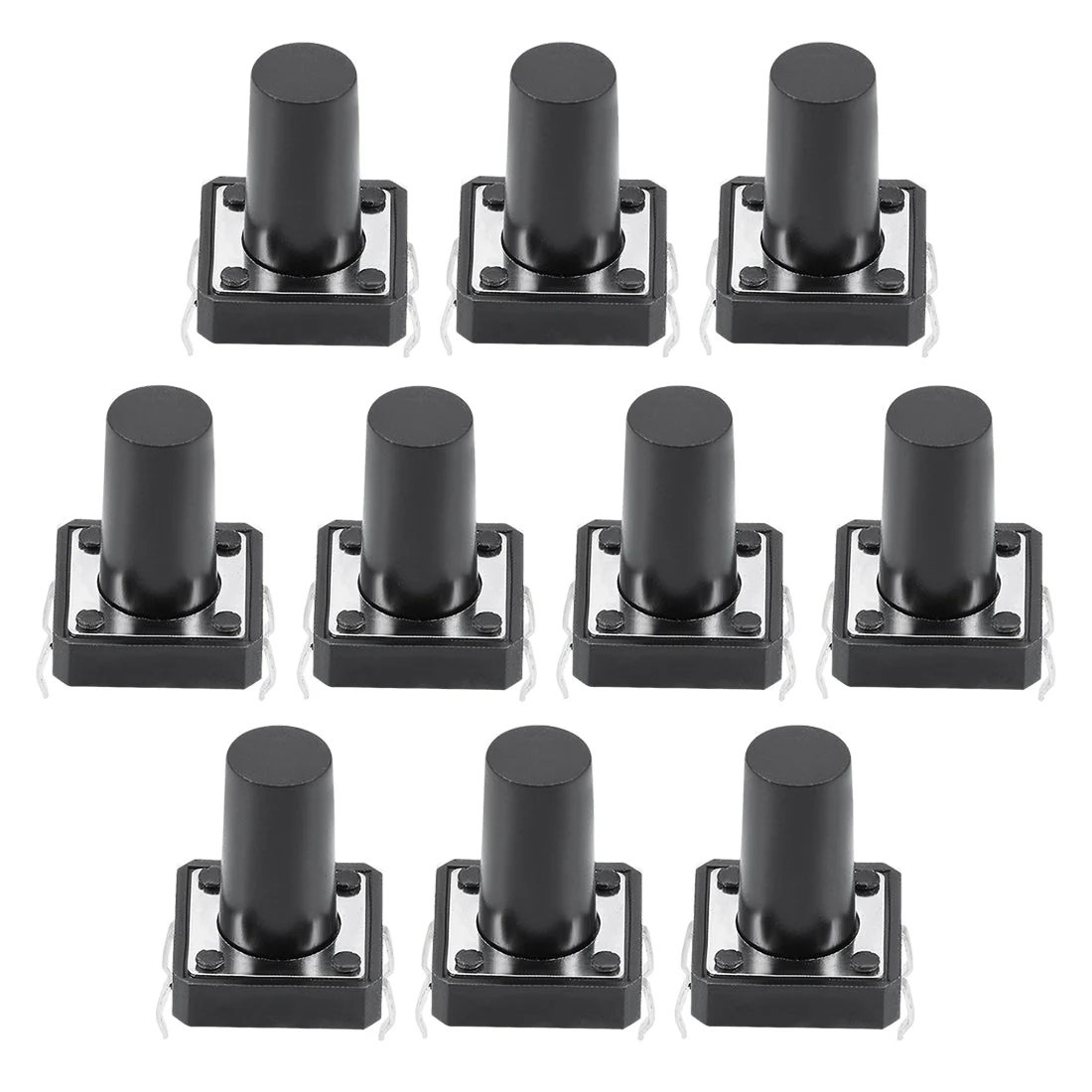12x12x15mm Panel Mini/Micro/Small PCB Momentary Tactile Tact Push Button Switch DIP 10PCS