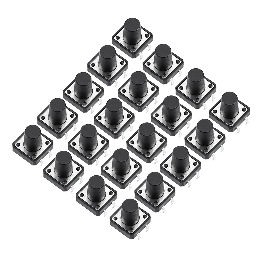 12x12x11mm Panel Mini/Micro/Small PCB Momentary Tactile Tact Push Button Switch DIP 20PCS