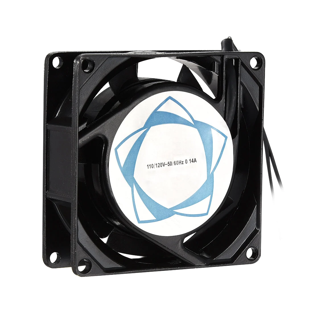 Cooling Fan 80mm x 80mm x 25mm SF8025AT AC 110V/120V 0.1A Dual Ball Bearings