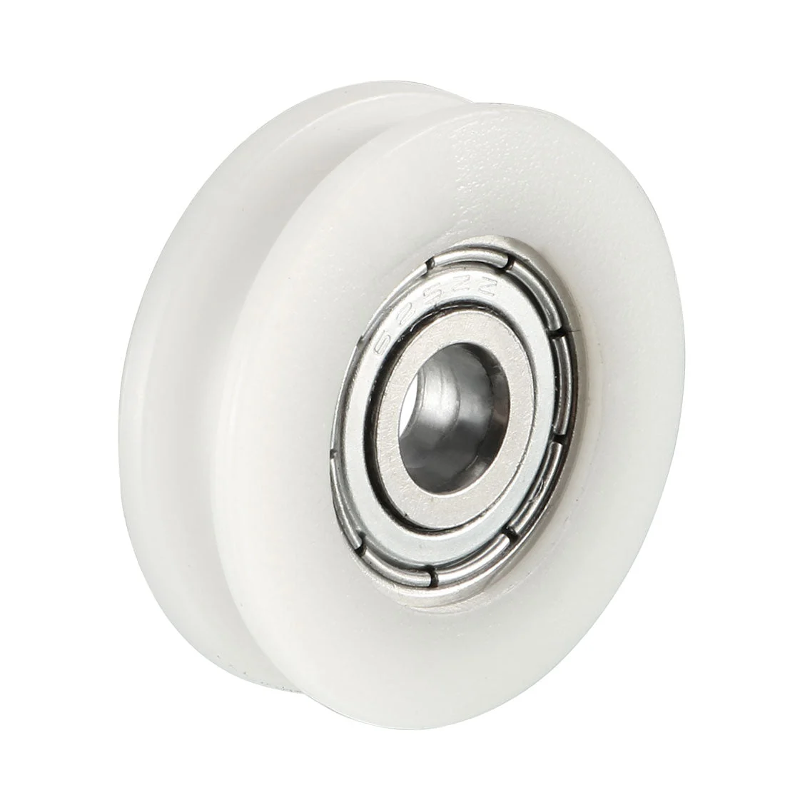 1.8mm Deep Metal V Groove Guide Bearing Pulley Rail Ball Wheel,5x24x7mm