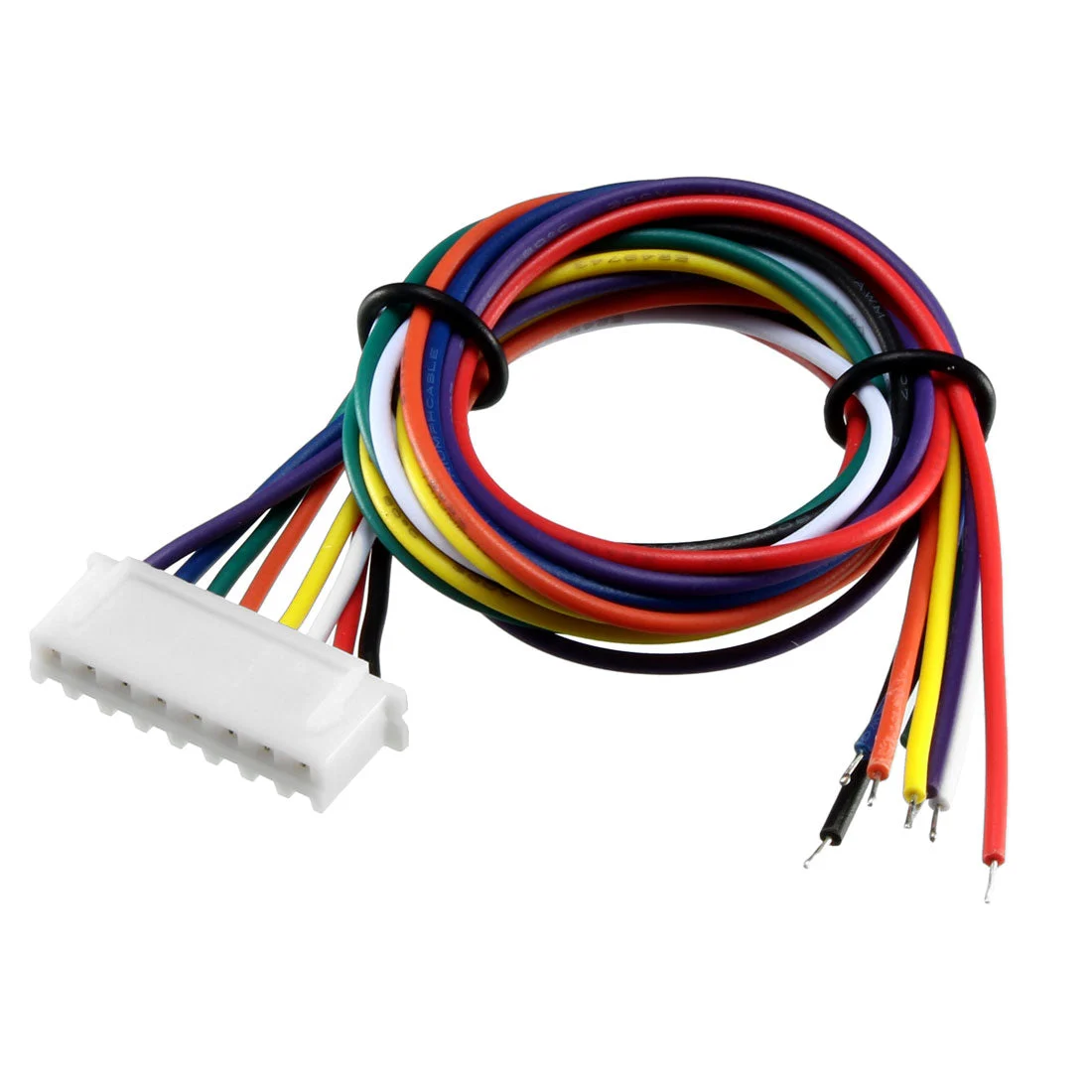 7S 8Pin Female -XH Lipo Balance Wire Extension Lead Charger Plug Terminal Cable 26AWG 30cm 5Pcs