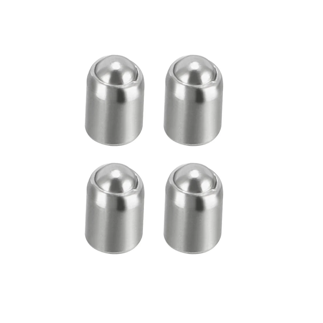 Door Cabinet Closet Drawer,2mm Dia Stainless Steel Ball Catch Latch Catcher 4X