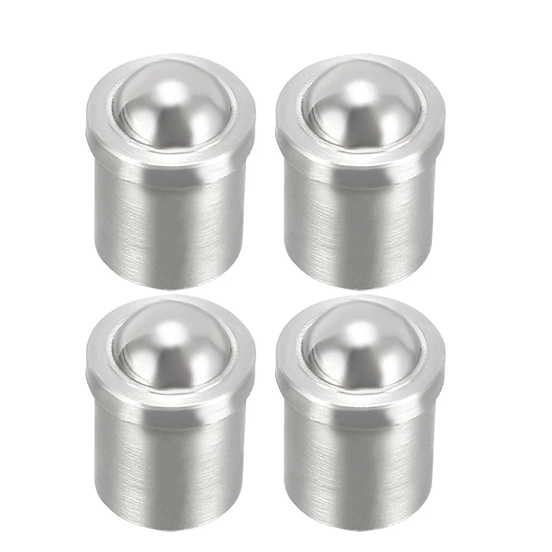Door Cabinet Closet Drawer 5mm Dia Stainless Steel Ball Catch Latch Catcher 4Pcs