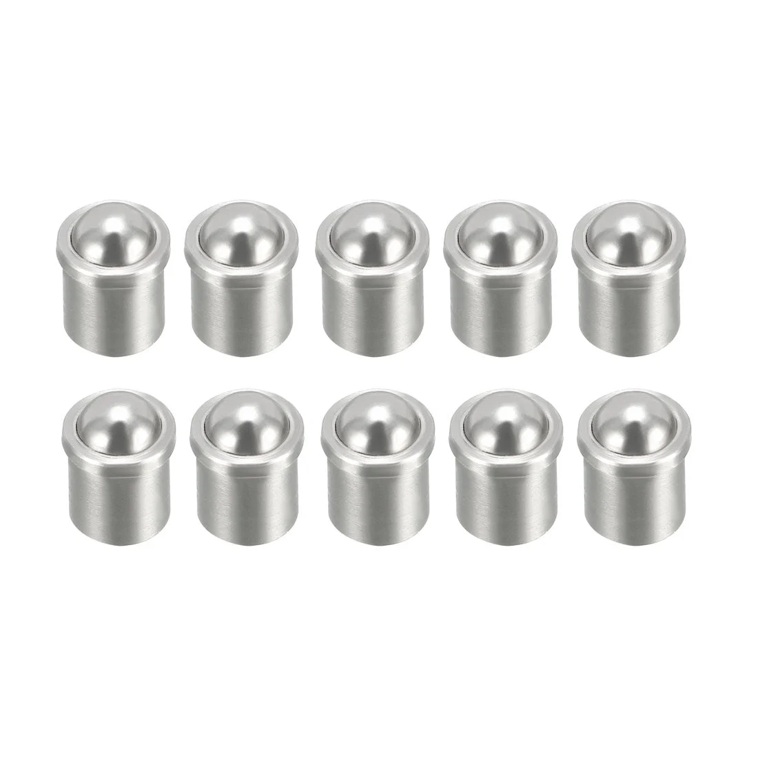 Door Cabinet Closet 6mm Dia Stainless Steel Ball Catch Latch Catcher 10Pcs