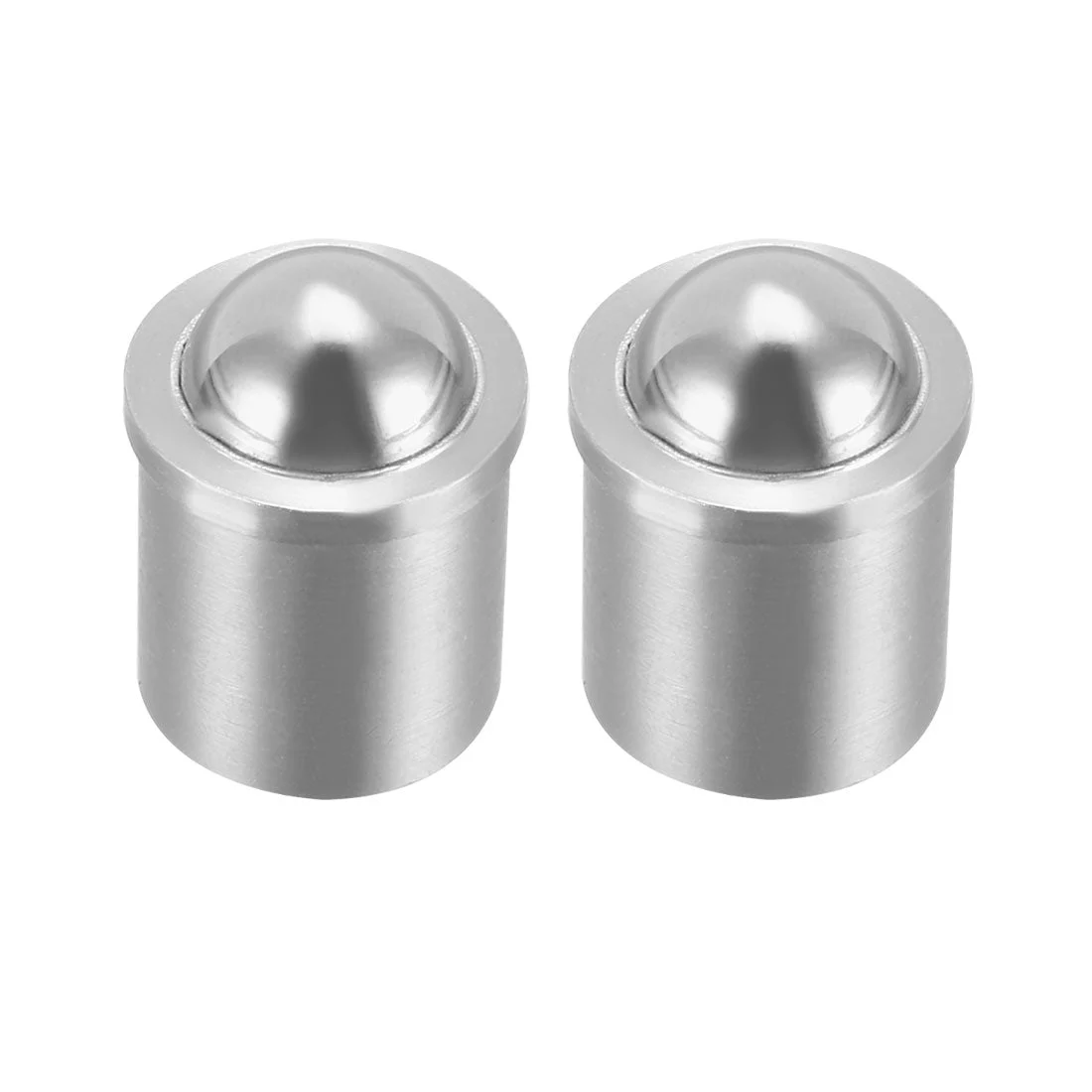 Door Cabinet Closet Drawer 8mm Dia Stainless Steel Ball Catch Latch Catcher 2Pcs