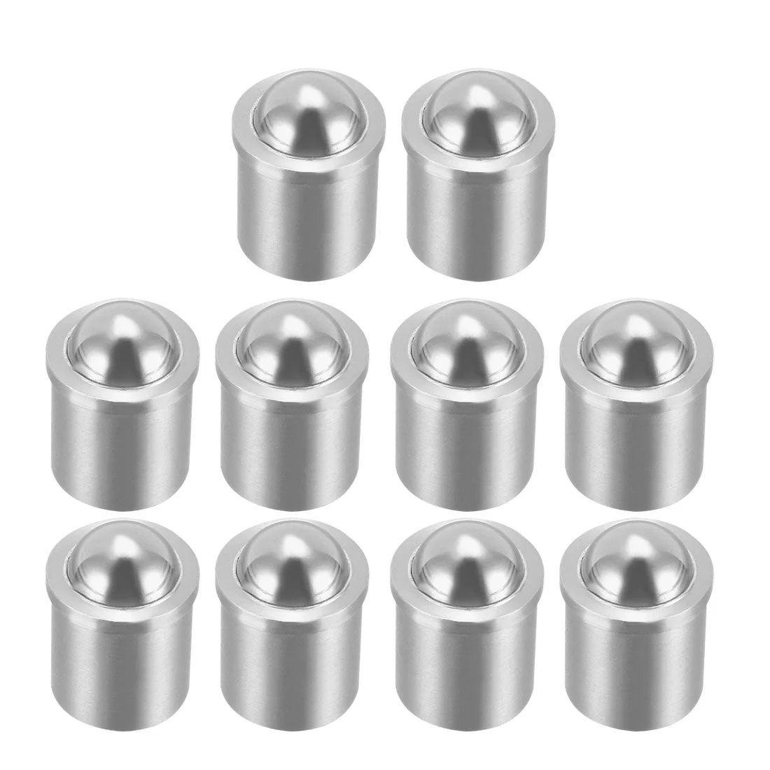 Door Cabinet Drawer 8mm Dia Stainless Steel  Ball Catch Latch Catcher 10Pcs
