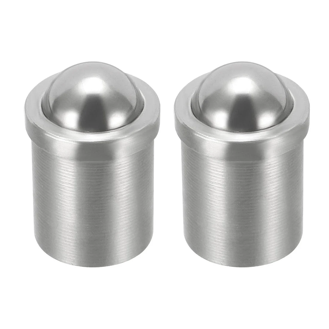 Door Cabinet Drawer 12mm Dia Stainless Steel Ball Catch Latch Catcher 2Pack