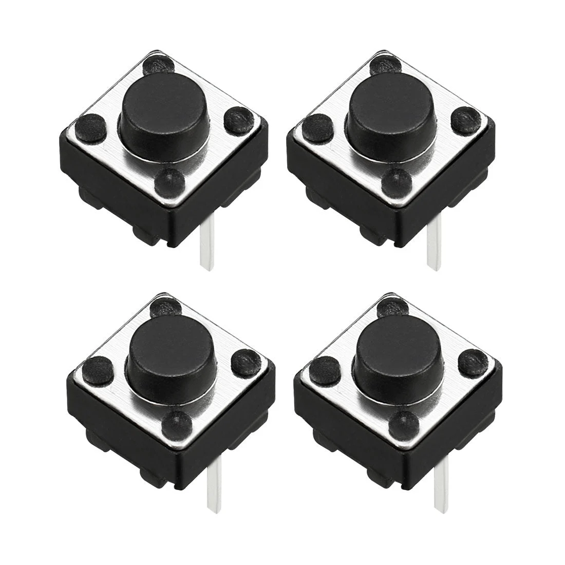 6x6x5mm Panel Mini/Micro/Small PCB Side 2 Terminals Tact Push Button Switch DIP 30PCS