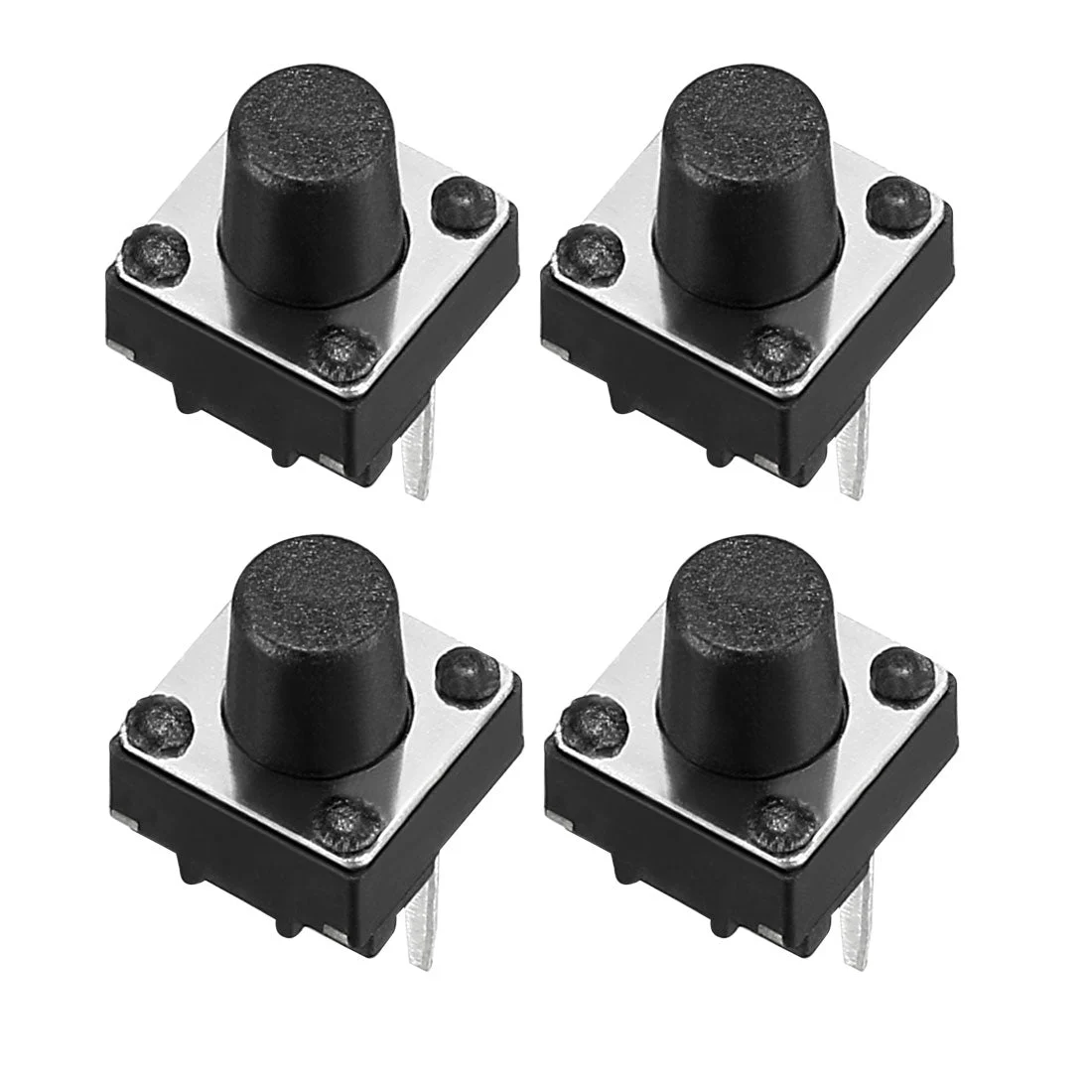6x6x7mm Panel Mini/Micro/Small PCB Side 2 Terminals Tact Push Button Switch DIP 55PCS