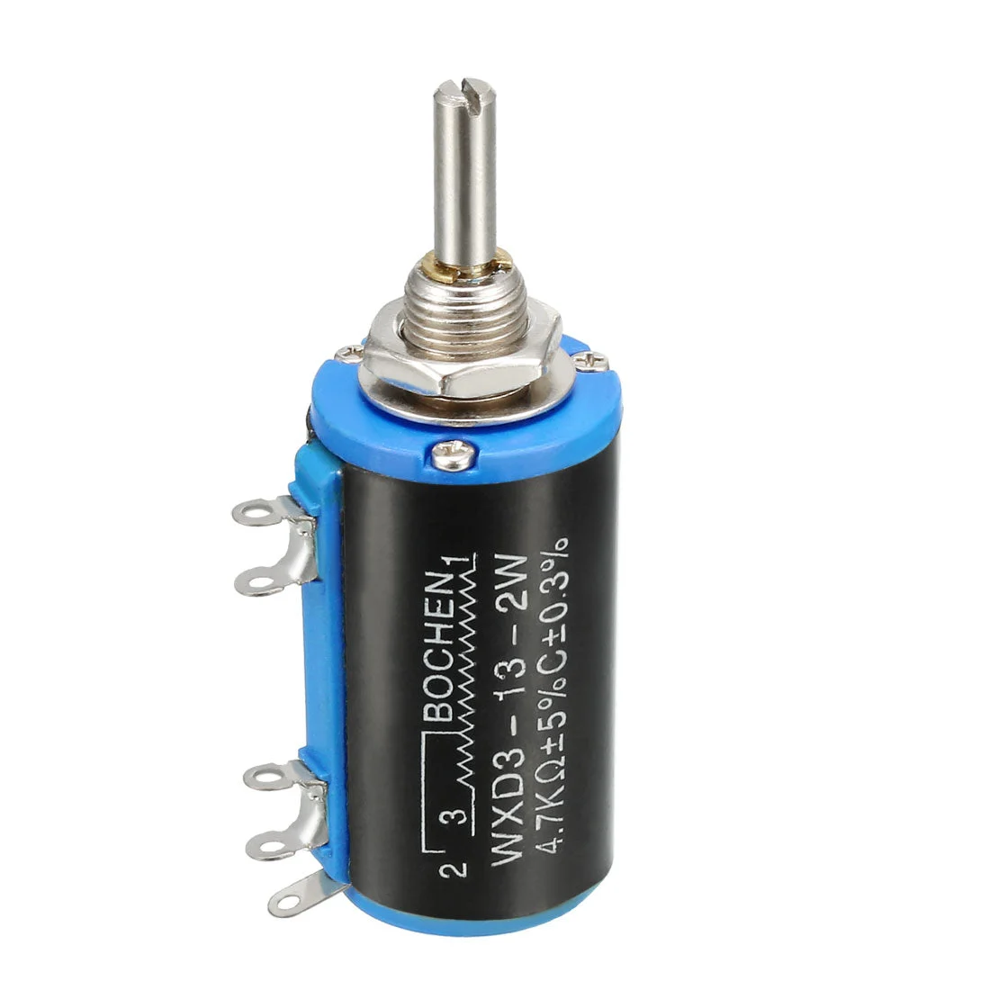 4.7K Ohm Adjustable Resistors Wire Wound Multi Turn Precision Potentiometer Pot