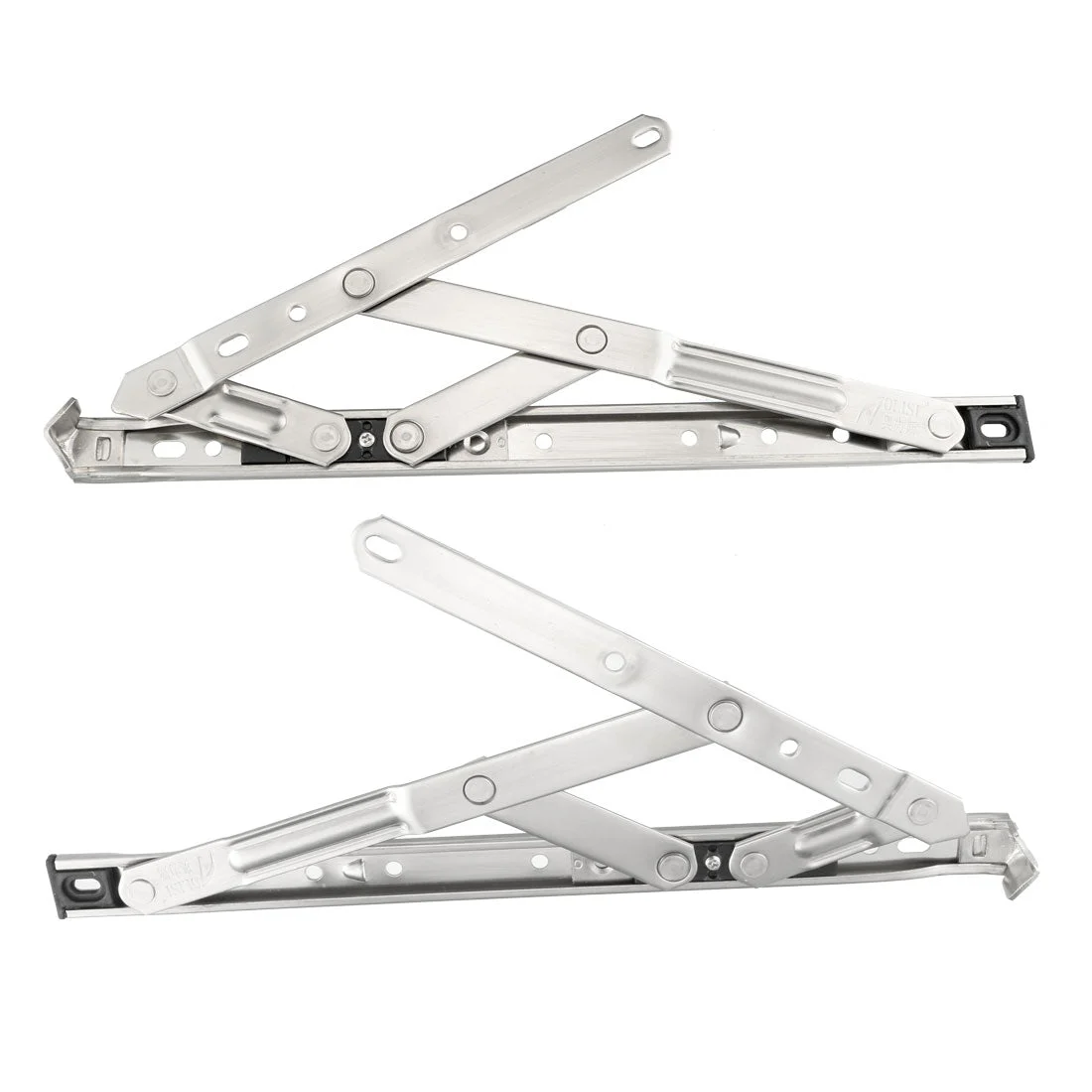 Uxcell 12-Inch Hanging/Casement Window Hinge 202 Stainless Steel 2pcs