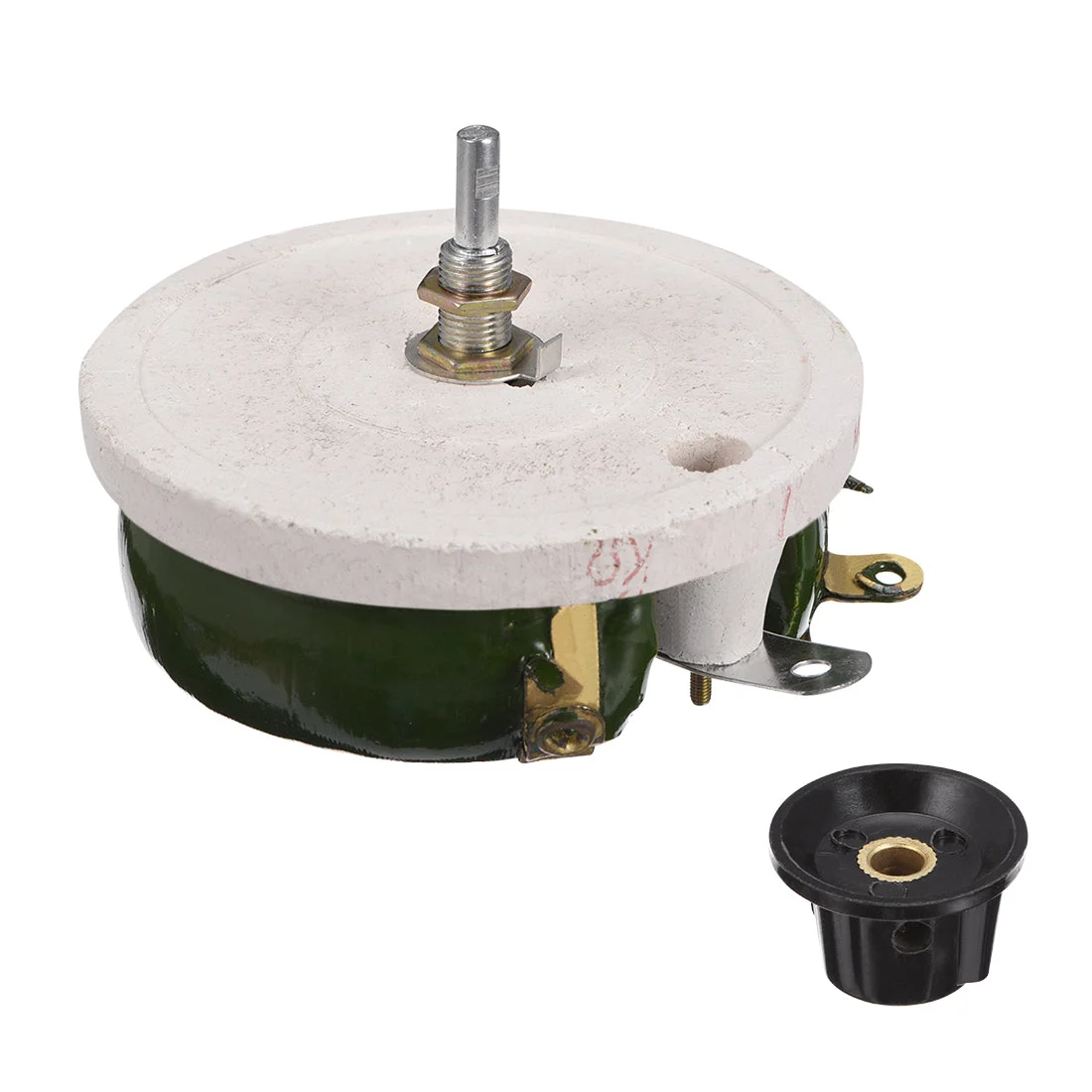 Uxcell Wirewound Ceramic Potentiometer Variable Rheostat Resistor 200W 1K Ohm With Knob