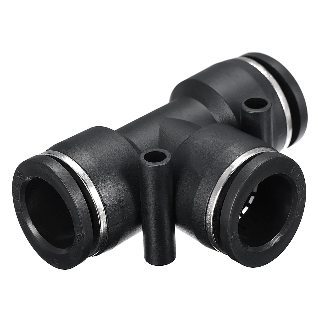 2 x Push To Connect Fittings T Type 16mm or 5/8" OD Push Tube Fittings