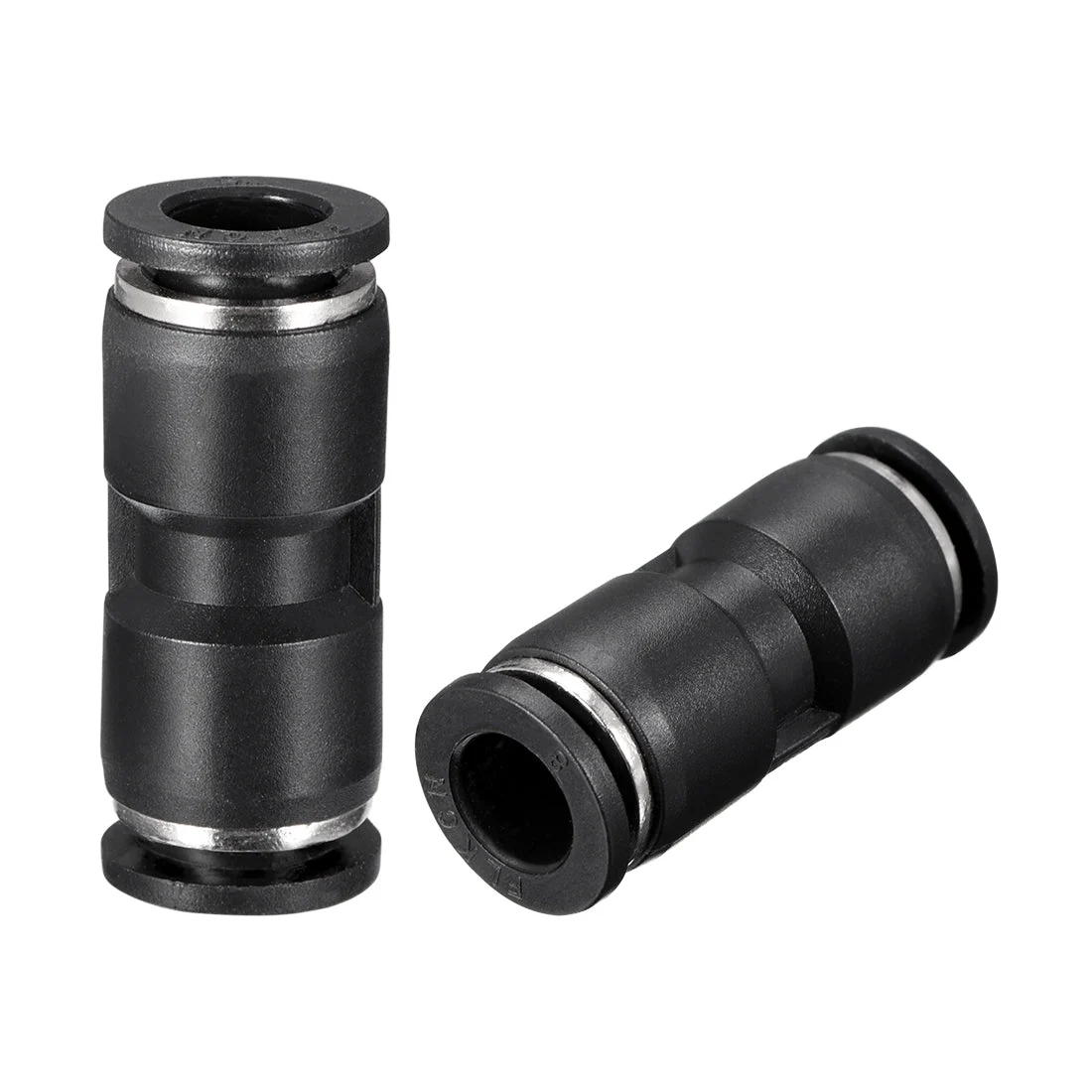8Pcs Push to Connect Fittings Tube Connect 8mm or 5/16” Straight od Push Fit Fittings Tube Fittings Push Lock