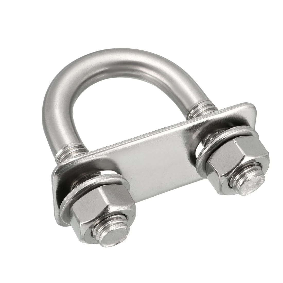 U-Bolts M10 D x 27mm W x 58mm L 304 Stainless Steel with Nuts Washers Frame 2Pcs
